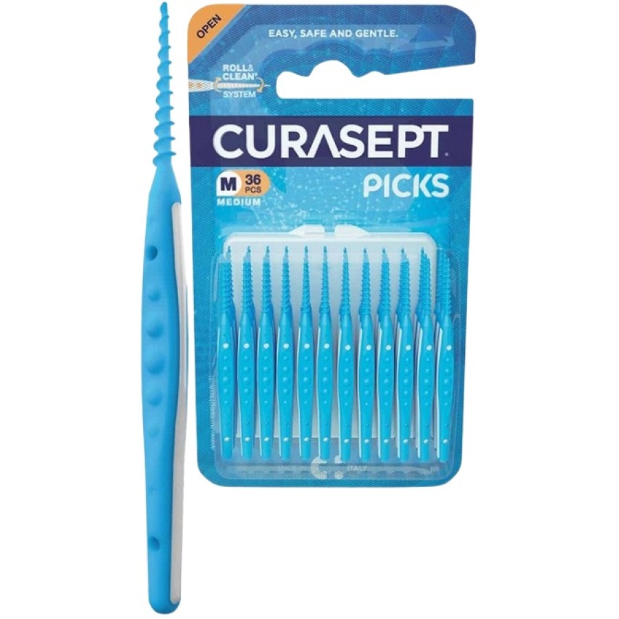 CURASEPT PICKS MEDIUM 36 PEZZI CURASEPT PICKS MEDIUM 36 PEZZI