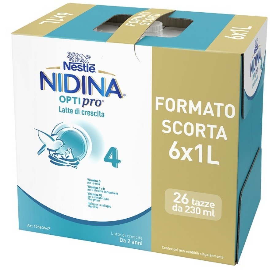 NIDINA OPTIPRO 4 LIQUIDO 6 X 1 L