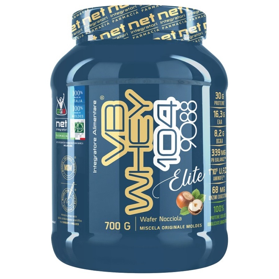 NET INTEGRATORI VB WHEY 104 9088 ELITE WAFER 700 G