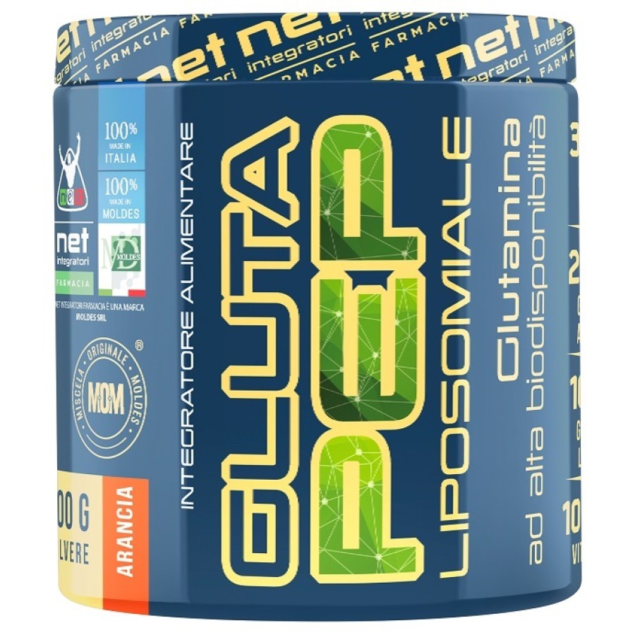 NET INTEGRATORI FARMACIA GLUTA PEP LIPOSOMIALE ARANCIA 200 G