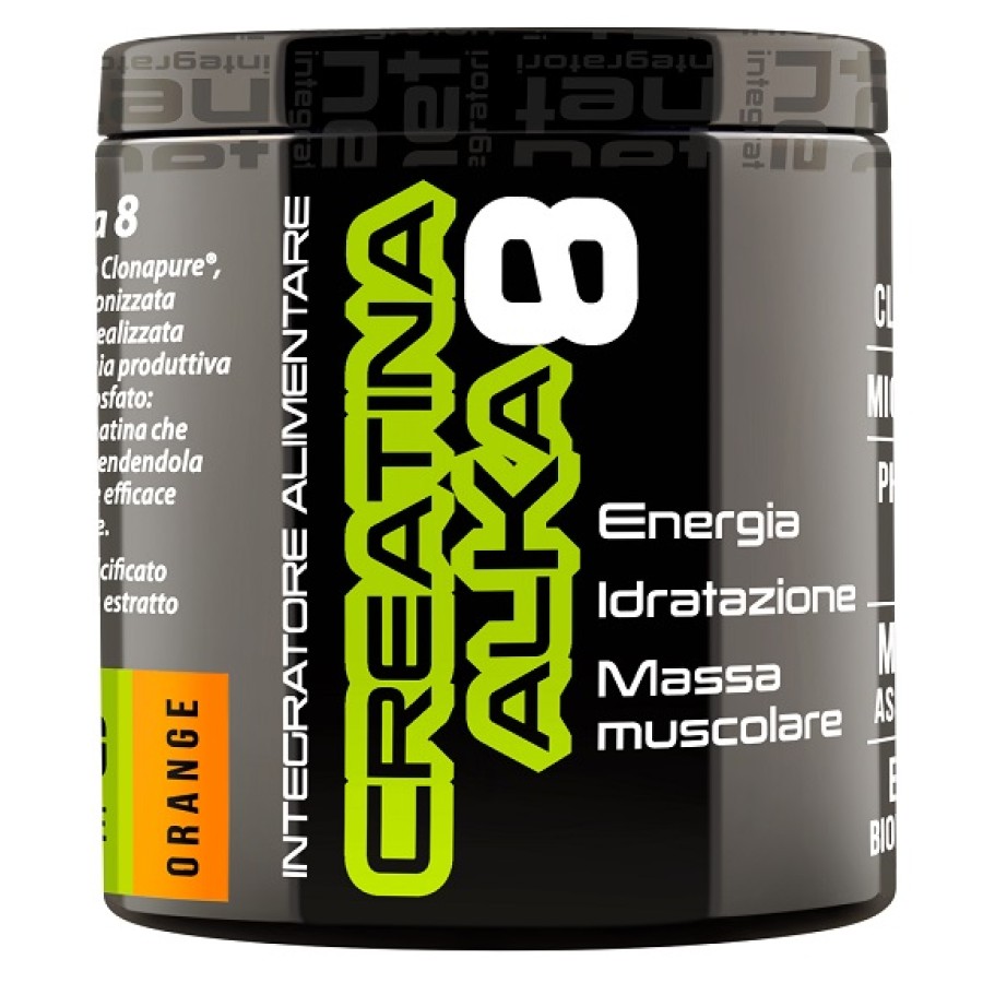 NET INTEGRATORI FARMACIA CREATINA ALKA 8 ARANCIA 200 G NET INTEGRATORI FARMACIA CREATINA ALKA 8 ARANCIA 200 G