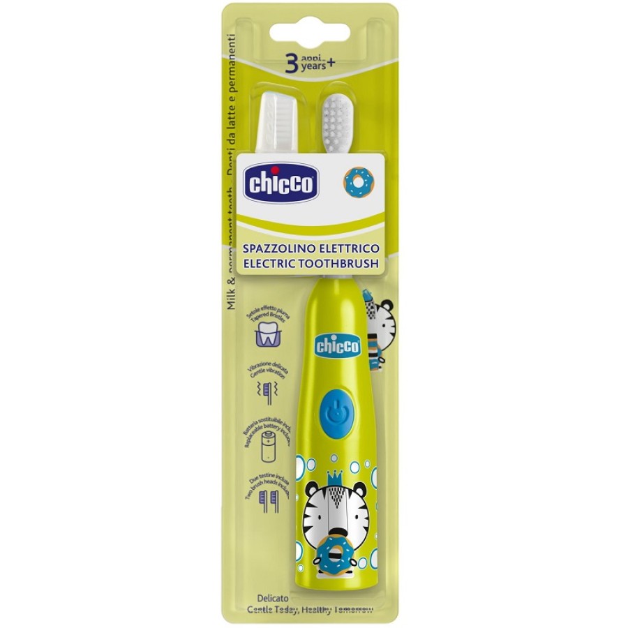 CHICCO SPAZZOLINO ELETTRICO TIGRE GIALLO