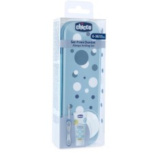 CHICCO SET DENTALE 6 MESI+ AZZURRO