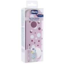 CHICCO SET DENTALE 6 MESI+ ROSA