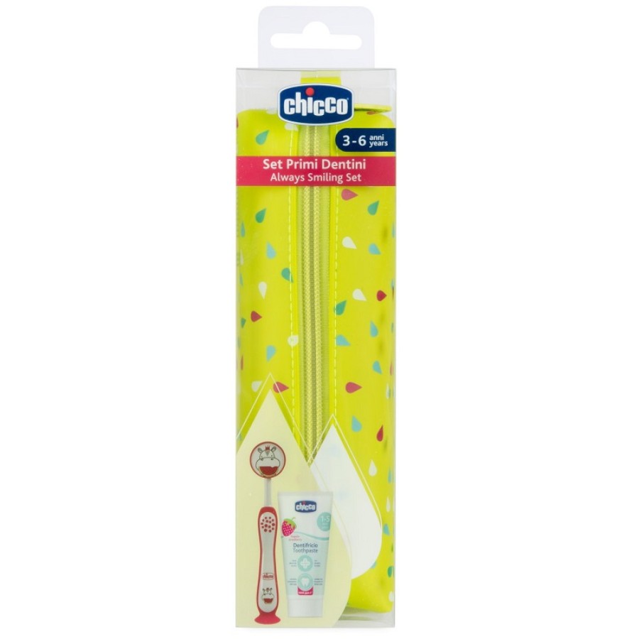 CHICCO SET DENTALE 3-6 YEARS ROSA CHICCO SET DENTALE 3-6 YEARS ROSA