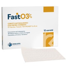 CEROTTI ANTIDOLORIFICI FASTO3 6X8CM 12 PEZZI