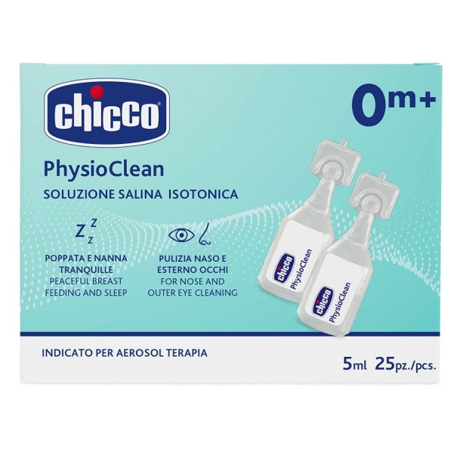 SOLUZIONE SALINA ISOTONICA PHYSIOCLEAN 20 PEZZI DA 5 ML