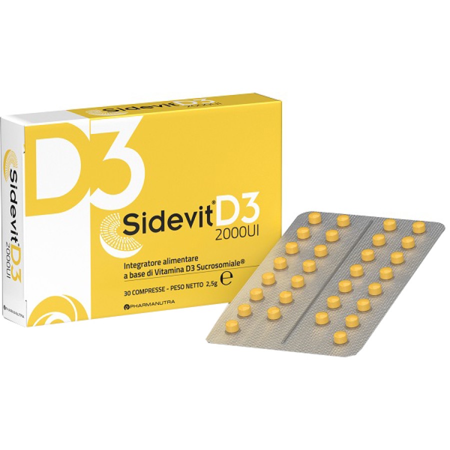 SIDEVIT D3 2000UI 30 COMPRESSE SIDEVIT D3 2000UI 30 COMPRESSE