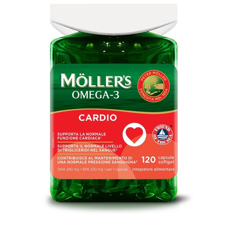 MOLLER'S OMEGA 3 CARDIO 120 CAPSULE