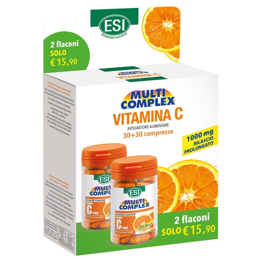 ESI VITAMINA C PURA 1000MG RETARD 60 COMPRESSE