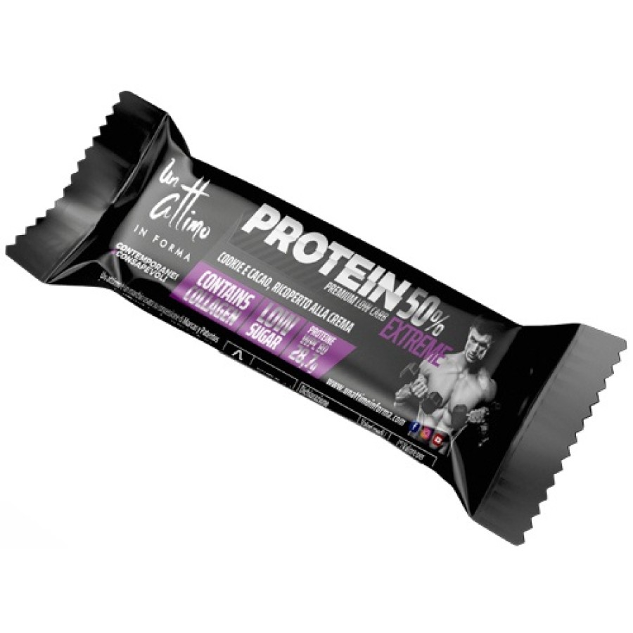 PROTEIN BAR 50% COOKIE CACAO 40 G PROTEIN BAR 50% COOKIE CACAO 40 G