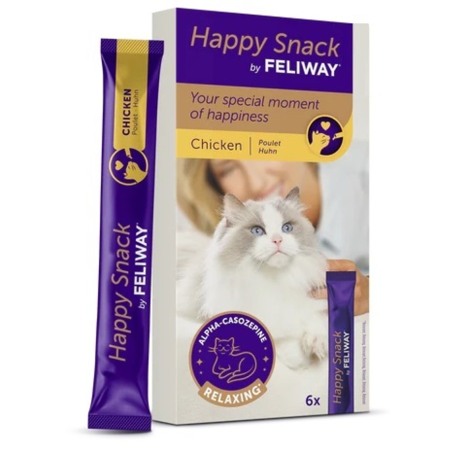 FELIWAY HAPPY SNACKS 6 STICKS