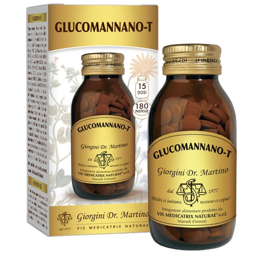 GLUCOMANNANO-T 180 PASTIGLIE
