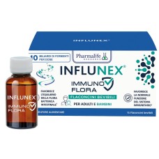 INFLUNEX IMMUNO FLORA 15 FLACONCINI