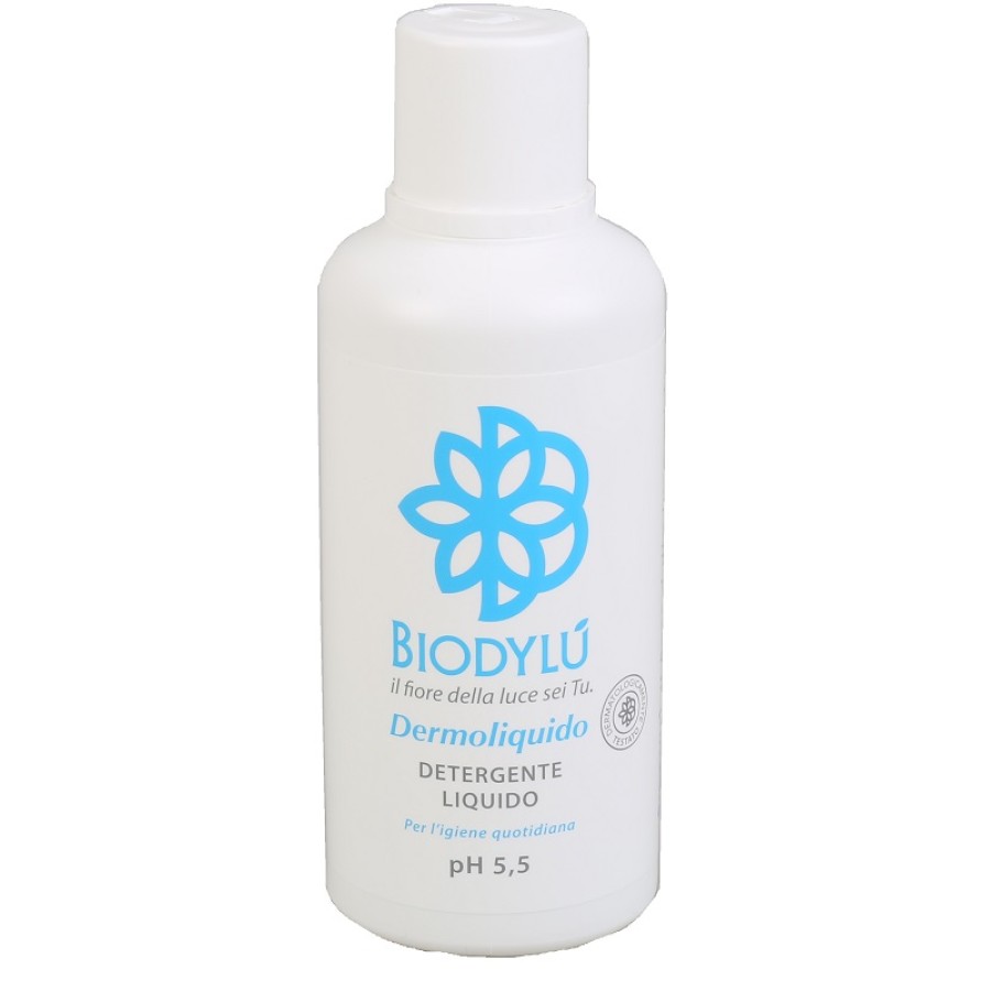 BIODYLU' DERMOLIQUIDO DETERGENTE LIQUIDO PH 5,5 500 ML