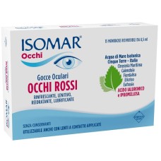 ISOMAR OCCHI ROSSI GOCCE OCULARI ACIDO IALURONICO 0,20% 15 FLACONCINI