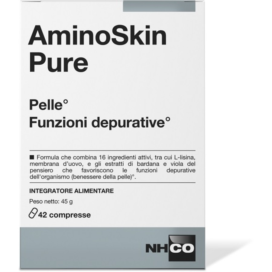 NHCO AMINOSKIN PURE 42 COMPRESSE