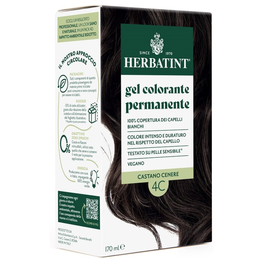 HERBATINT 4C CASTANO CENERE 170 ML
