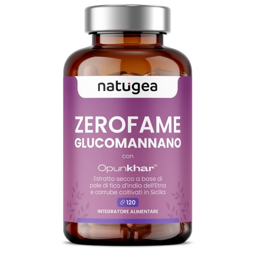 NATUGEA GLUCOMANNANO ZEROFAME 120 COMPRESSE