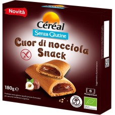 CEREAL SNACK CUOR DI NOCCIOLA SENZA GLUTINE 180 G