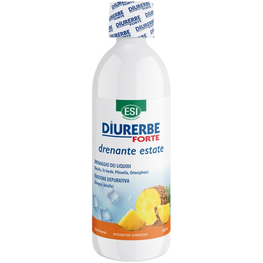 ESI DIURERBE FORTE DRENANTE ESTATE ANANAS BIPACK 500 ML + 500 ML ESI DIURERBE FORTE DRENANTE ESTATE ANANAS BIPACK 500 ML + 500 ML
