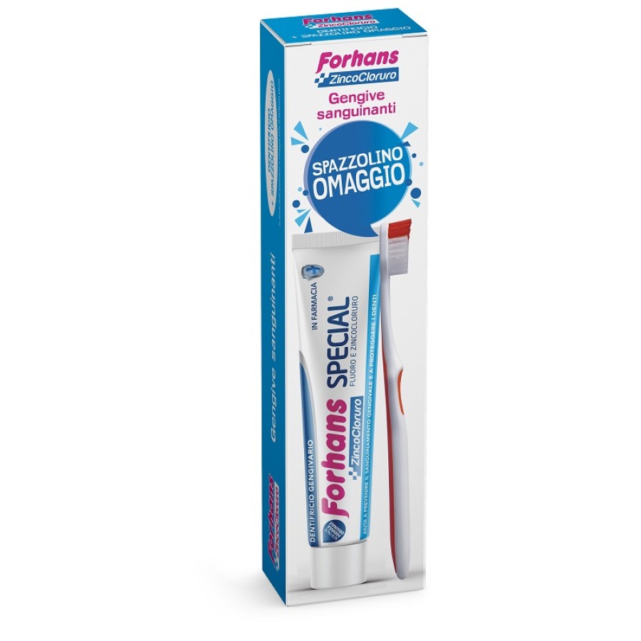 FORHANS DENTIFRICIO SPECIAL + SPAZZOLINO