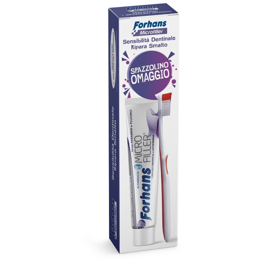 FORHANS DENTIFRICIO MICROFILLER + SPAZZOLINO