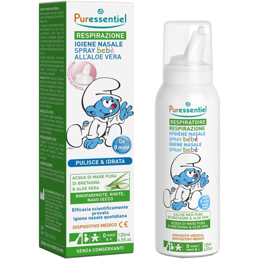 PURESSENTIEL PUFFI SPRAY NASALE BAMBINO 120 ML