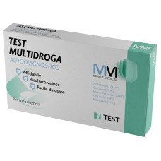 MUNUS MED TEST MULTIDROGA AUTODIAGNOSTICO RILEVAZIONE QUALITATIVA DI PIU' FARMACI E METABOLITI DEI FARMACI NELL'URINA UMANA