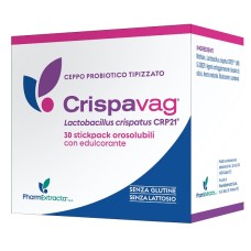 CRISPAVAG 30 STICK 1,2 G CON EDULCORANTE SENZA GLUTINE SENZA LATTOSIO