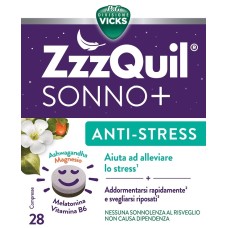 VICKS ZZZQUIL SONNO+ ANTISTRESS 28 CAPSULE