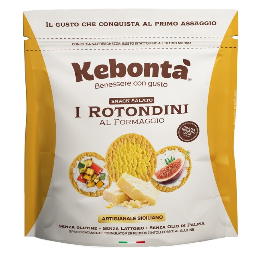 KEBONTA' ROTONDINI AL FORMAGGIO 180 G