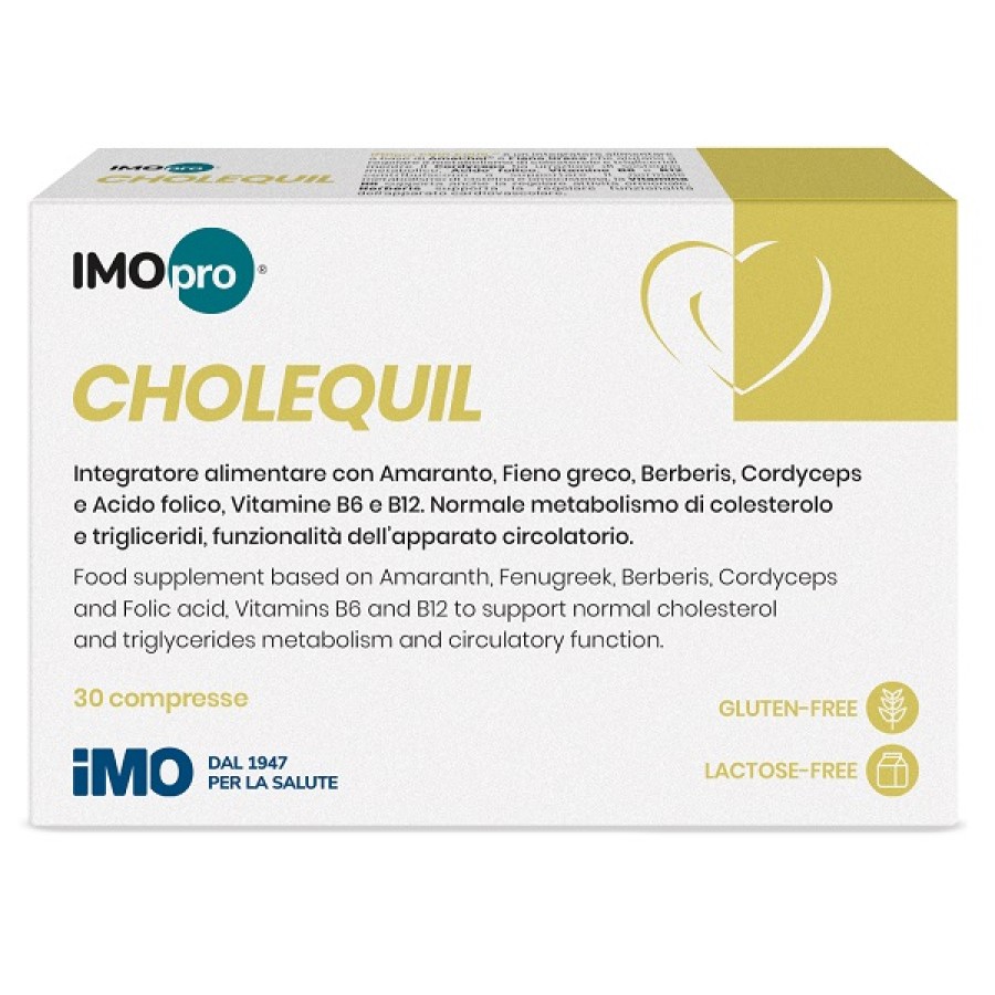 IMOPRO CHOLEQUIL 30 COMPRESSE NUOVA FORMULAZIONE