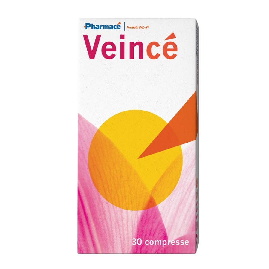 VEINCE' 30 COMPRESSE SENZA GLUTINE NATURALMENTE PRIVO DI LATTOSIO