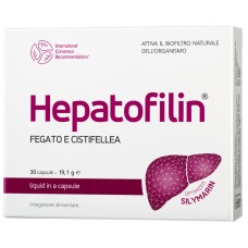 HEPATOFILIN 30 CAPSULE SENZA CONSERVANTI E ZUCCHERO