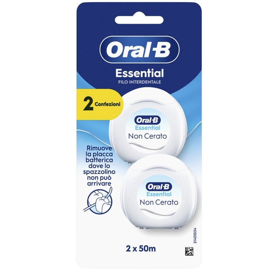 ORALB MAN FILO INTERDENTALE NON CERATO 50 METRI ORALB MAN FILO INTERDENTALE NON CERATO 50 METRI