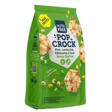 NUTRIFREE POP CROCK MAIS LENTICCHIE E EDAMAME E SOIA 60 G