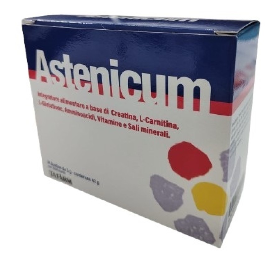 ASTENICUM 14 BUSTINE DA 3 G CON EDULCORANTE ASTENICUM 14 BUSTINE DA 3 G CON EDULCORANTE