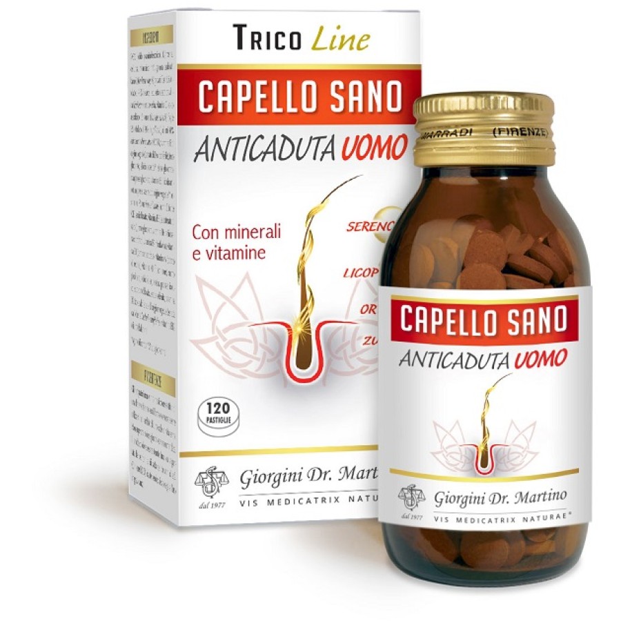 CAPELLO SANO ANTICADUTA UOMO 120 PASTIGLIE 600 MG
