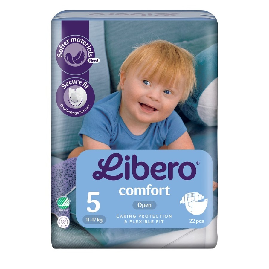 LIBERO COMFORT 5 11-17KG 22 PEZZI