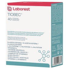 TIOBEC 40 COMPRESSE NUOVA FORMULAZIONE SENZA GLUTINE SENZA LATTOSIO
