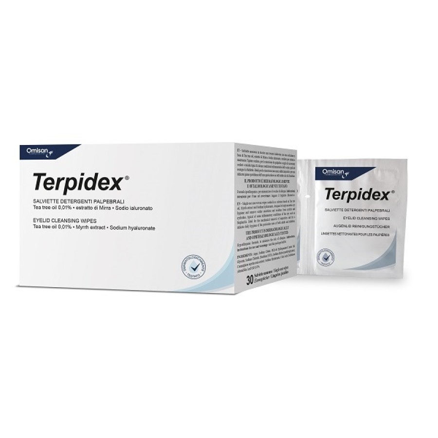 TERPIDEX SALVIETTE DETERGENTI PALPEBRALI 30 BUSTINE