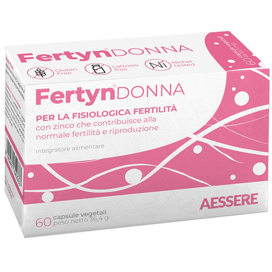 FERTYN DONNA 60 CAPSULE VEGETALI SENZA GLUTINE SENZA LATTOSIO