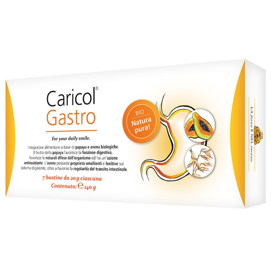 CARICOL-GASTRO 7 BUSTINE DA 20 G SENZA LATTOSIO CARICOL-GASTRO 7 BUSTINE DA 20 G SENZA LATTOSIO