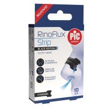 PIC SOLUTION RINOFLUX BLACK EDITION CEROTTO NASALE STANDARD 10 PEZZI