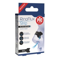 PIC SOLUTION RINOFLUX BLACK EDITION CEROTTO NASALE XL 10 PEZZI