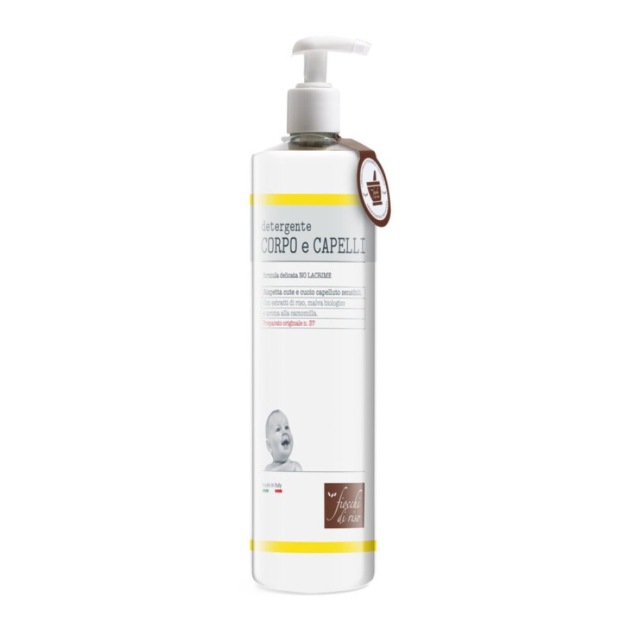 FIOCCHI DI RISO DETERGENTE CORPO E CAPELLI CAMOMILLA 750 ML