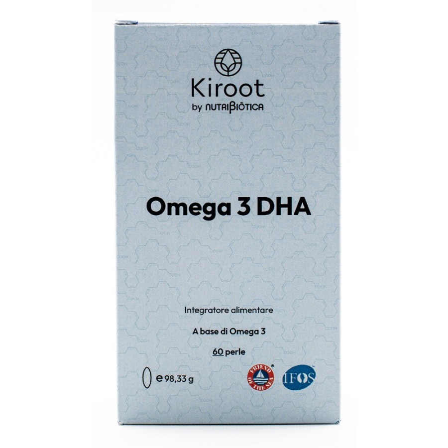 KIROOT BY NUTRIBIOTICA OMEGA 3 DHA 60 PERLE SENZA GLUTINE SENZA LATTOSIO