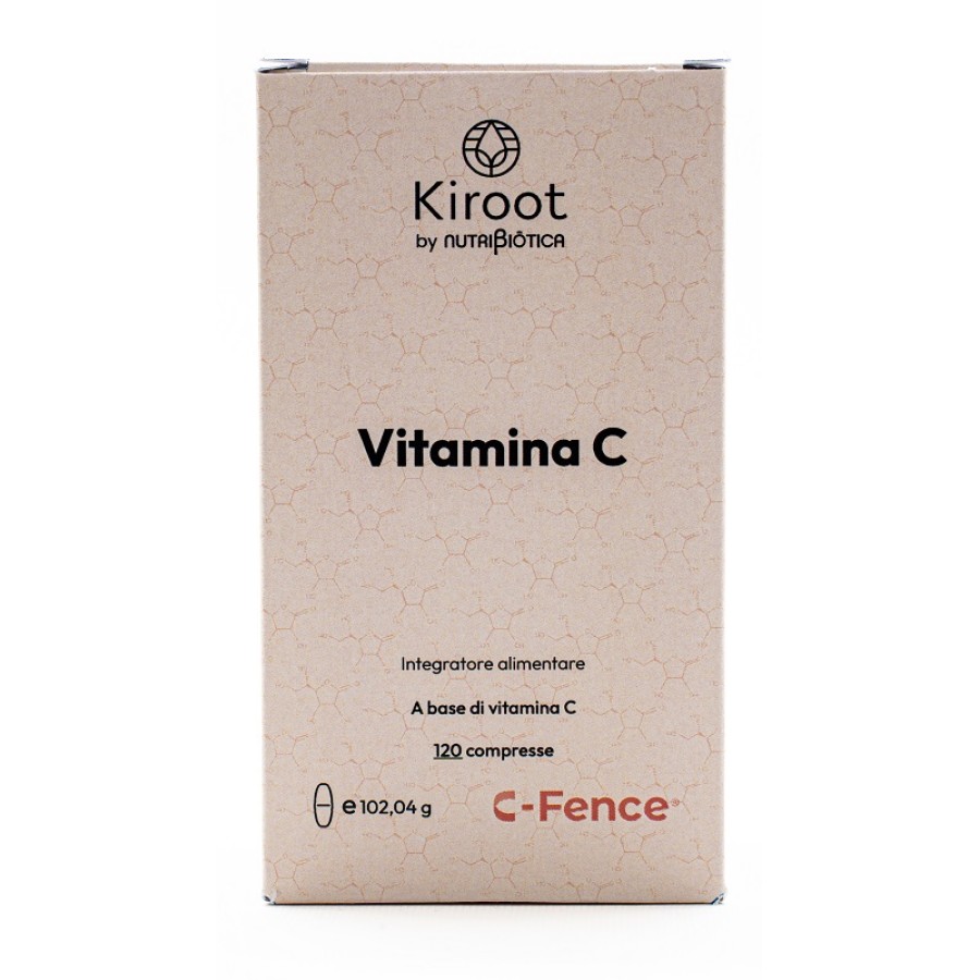 KIROOT BY NUTRIBIOTICA VITAMINA C 120 COMPRESSE SENZA GLUTINE SENZA LATTOSIO