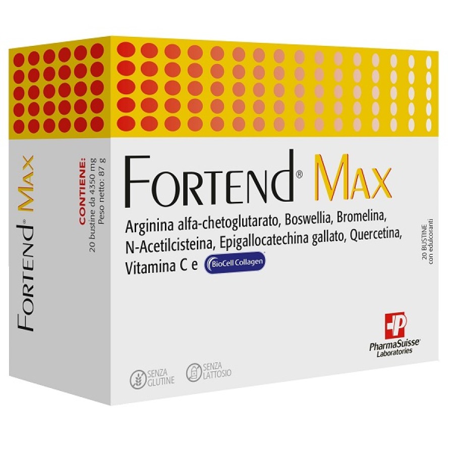 FORTEND MAX 20 BUSTINE SENZA GLUTINE E LATTOSIO